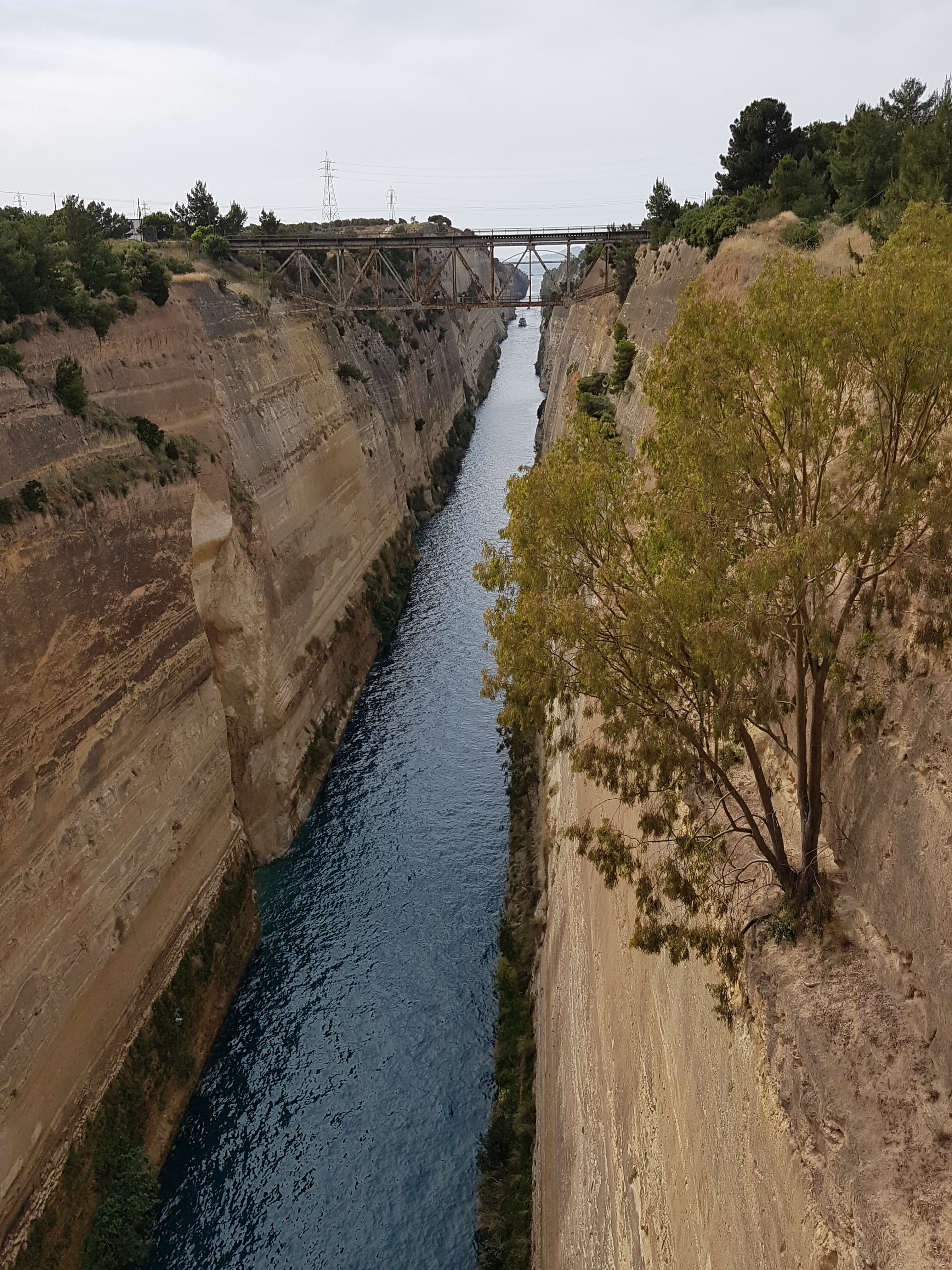 Kanal von Korinth, Griechenland 2019